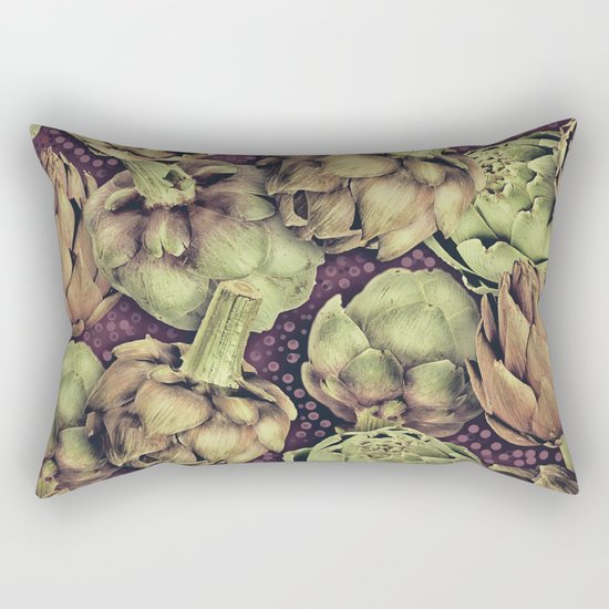Artichokes Rectangular Pillow