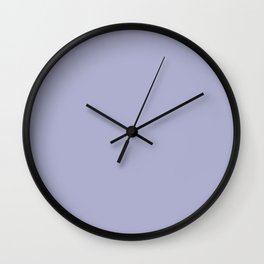 Violet Moon Wall Clock