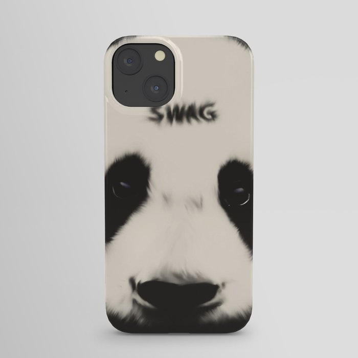 Swag Panda iPhone Case by Oleksandr Chernushko