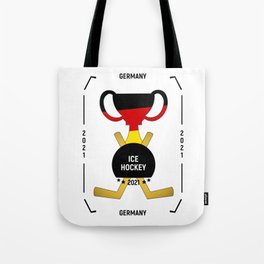 Ice Hockey 2021 Germany Fan T-Shirt Present Tote Bag