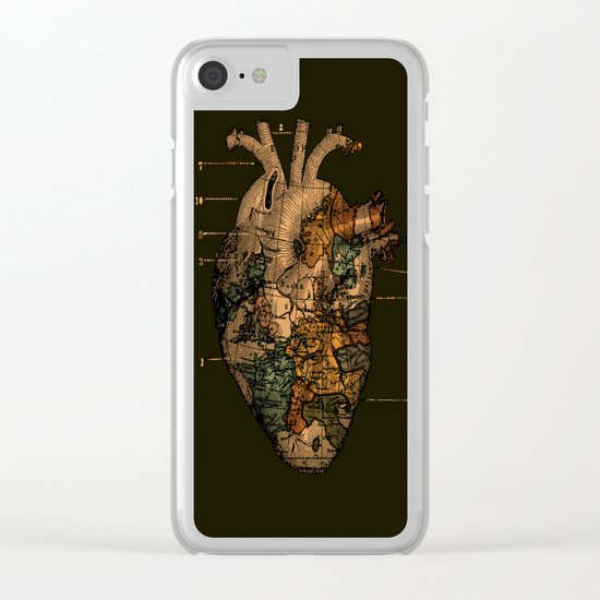 I'll Find You (Dark Brown) Clear iPhone Case