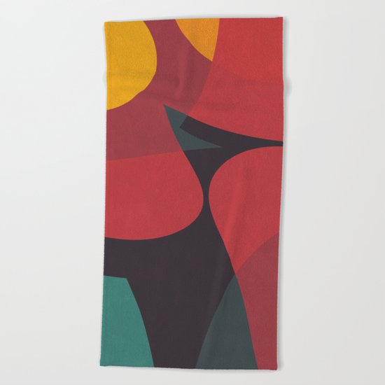 Ancient Cat Beach Towel