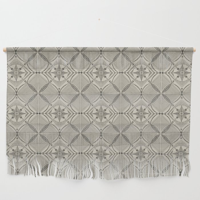 Elegant Tile Pattern Wall Hanging