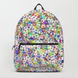 Colorful Marijuana Backpack