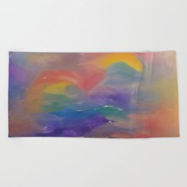 Pride Abstract Beach Towel