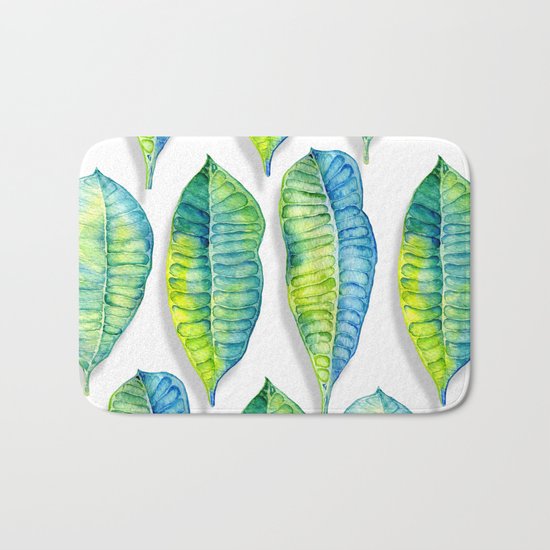 tropic leaf Bath Mat