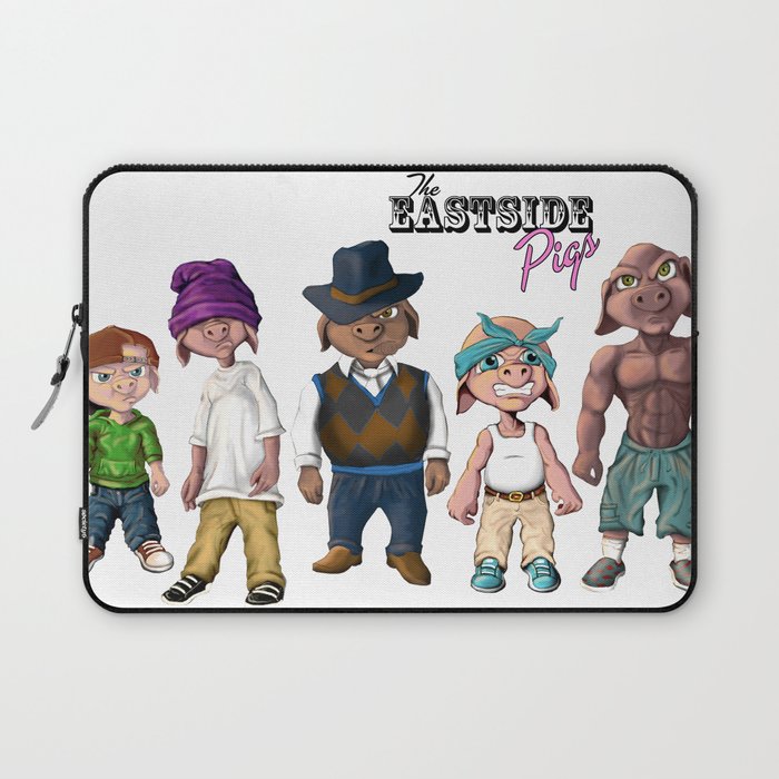 The Adventures of the Eastside Pigs Laptop Sleeve