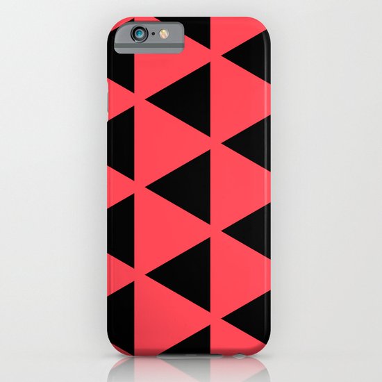 Sleyer Black on Pink Pattern iPhone & iPod Case