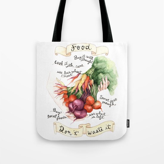 Food Poster Tote Bag