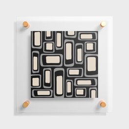 Mid Century Modern Abstract Composition 830 Floating Acrylic Print