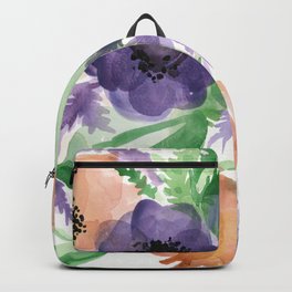 Spring Bouquet - Tulips & Anemones Backpack