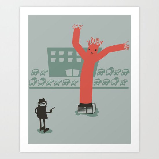 Highway Robbery Art Print