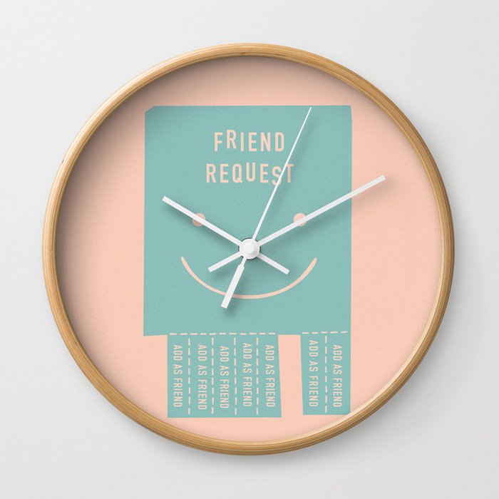seeking a friend for the end of the world Wall Clock