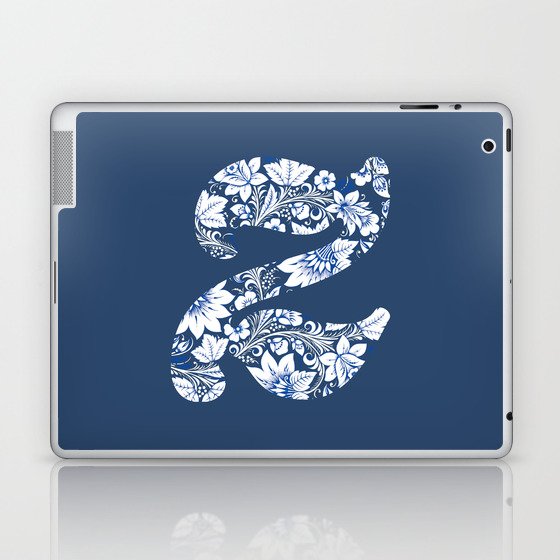 Chinese Element Blue - Z Laptop & iPad Skin