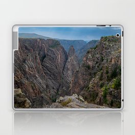 Storm Brewing at Cross Fissures View  at Black Canyon of the Gunnison Laptop & iPad Skin