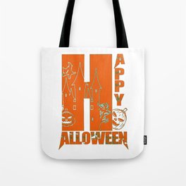happy hallowern Tote Bag