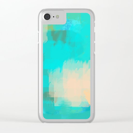 2 sided world Clear iPhone Case