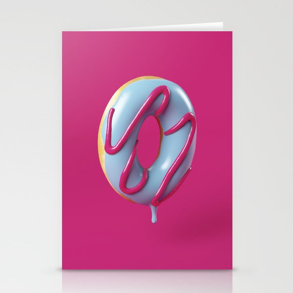 Donuts  Stationery Cards