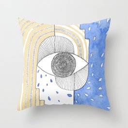 Life is how you look at it Throw Pillow