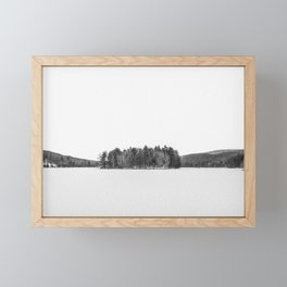 Mont Orford Framed Mini Art Print