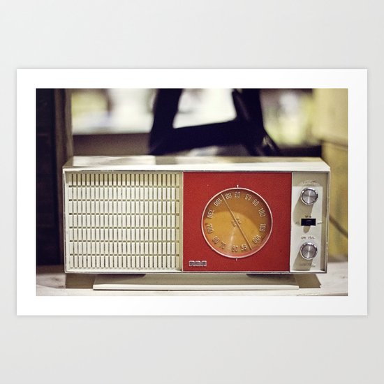 News @ 6- “Analog zine” Art Print