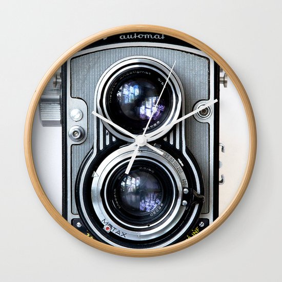 Flexaret Vinatge Camera Wall Clock