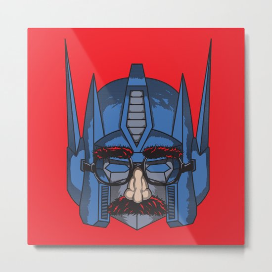robot in disguies Metal Print