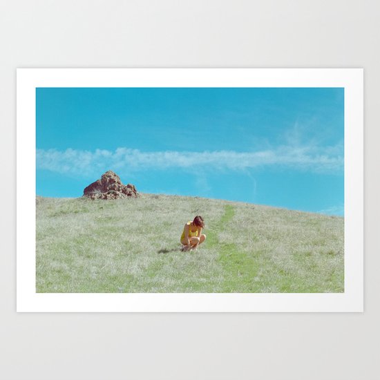 the breeze already knew Art Print
