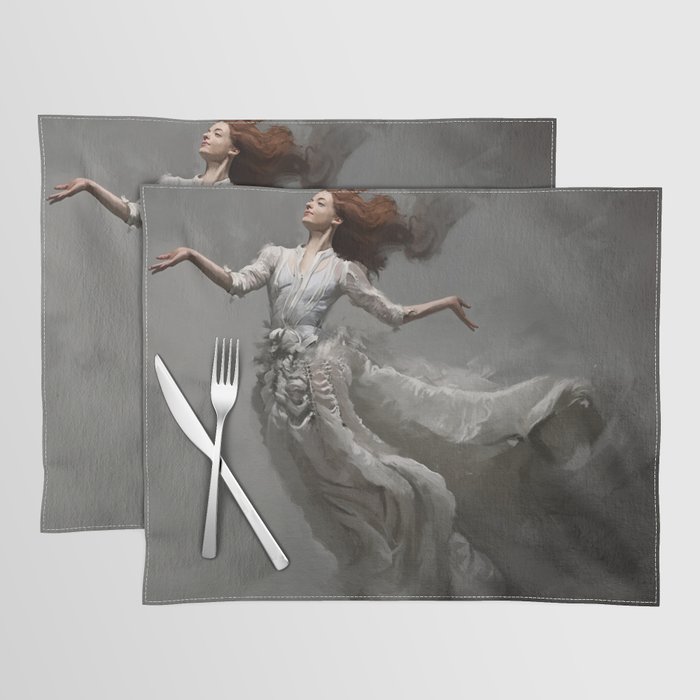 Floating in the wind and dust Placemat