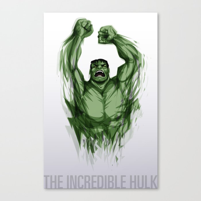 The Hulk Canvas Print