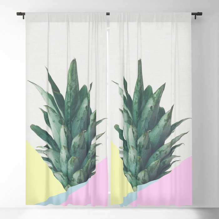 Pineapple Dip V Blackout Curtain