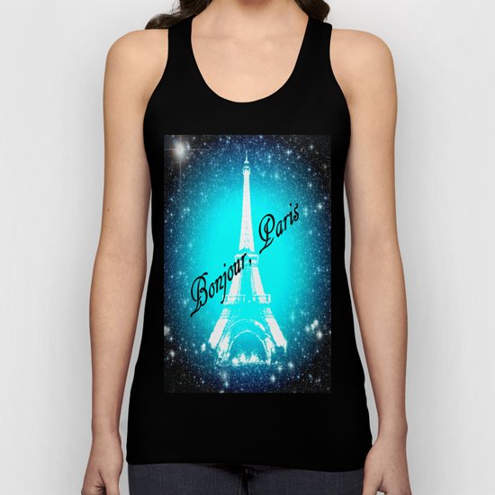Bonjour, Paris! Unisex Tank Top