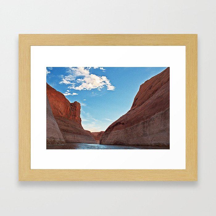 Lake Powell, Utah 2012 Framed Art Print
