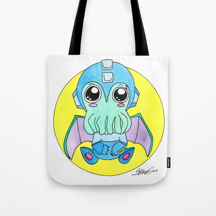 megaman cute thulu tote