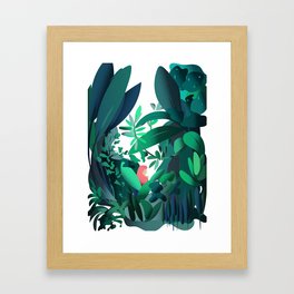 In the Jungle Framed Art Print