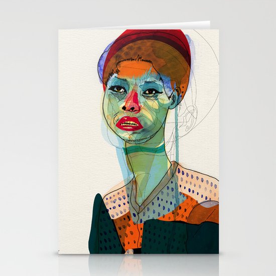 Girl_100412 Stationery Cards