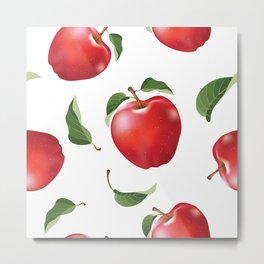 An Apple A Day Keeps The Doctor Away Metal Print