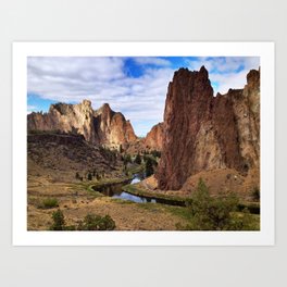 Smith Rock Art Print