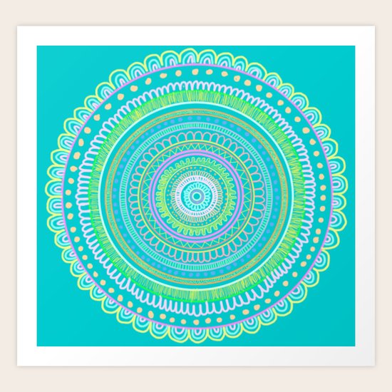 circles Art Print