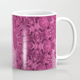 Red floral mandala Coffee Mug