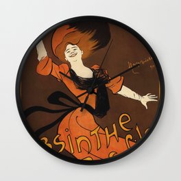 Absinthe-Ducros vintage French poster Wall Clock