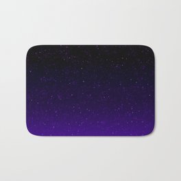 Black/Purple Gradient (with sparkles) Bath Mat