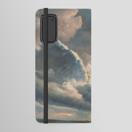 Study of Clouds with a Sunset Near Rome  Android Wallet Case