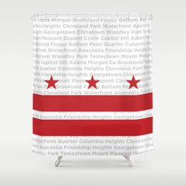 DC Forever Shower Curtain