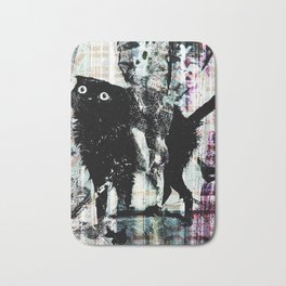 BLACK CAT Bath Mat