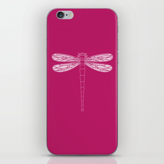 dragonfly in vivacious iPhone Skin