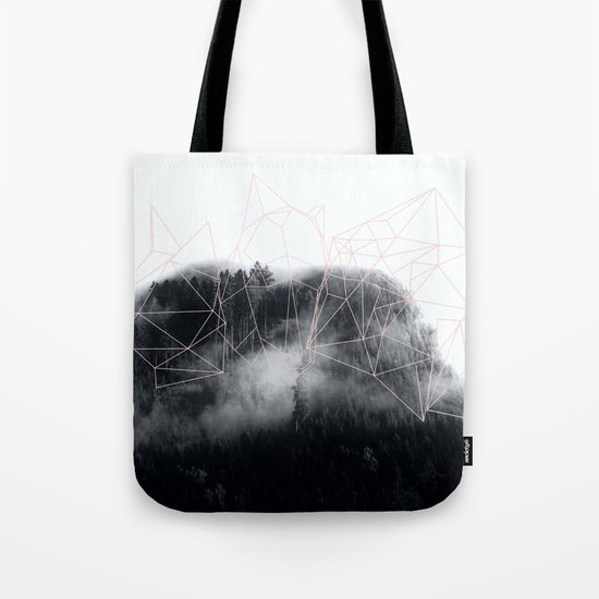 Abstract mountains Tote Bag