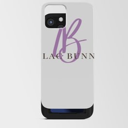Lilac Bunny iPhone Card Case