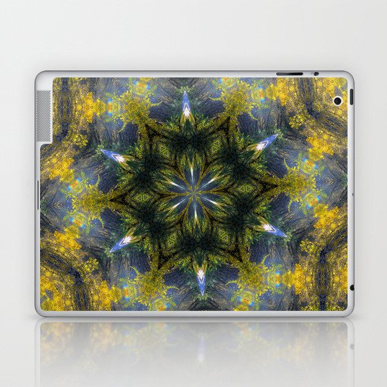 Kaleidoscope - Autumn Walk v.1 Laptop & iPad Skin
