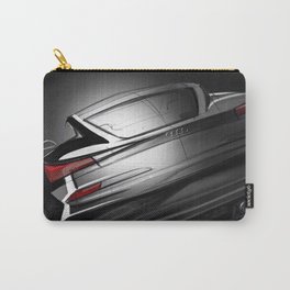 Rear Studio Spotlight Carry-All Pouch | Painting, Sketch, Cardesign, Black and White, Carsketch, Autoart, Illustration, Transportationdesign, Car 